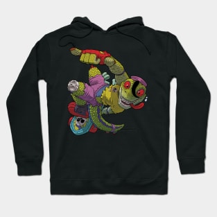 Mondo Gecko, The Mutant Skater Hoodie